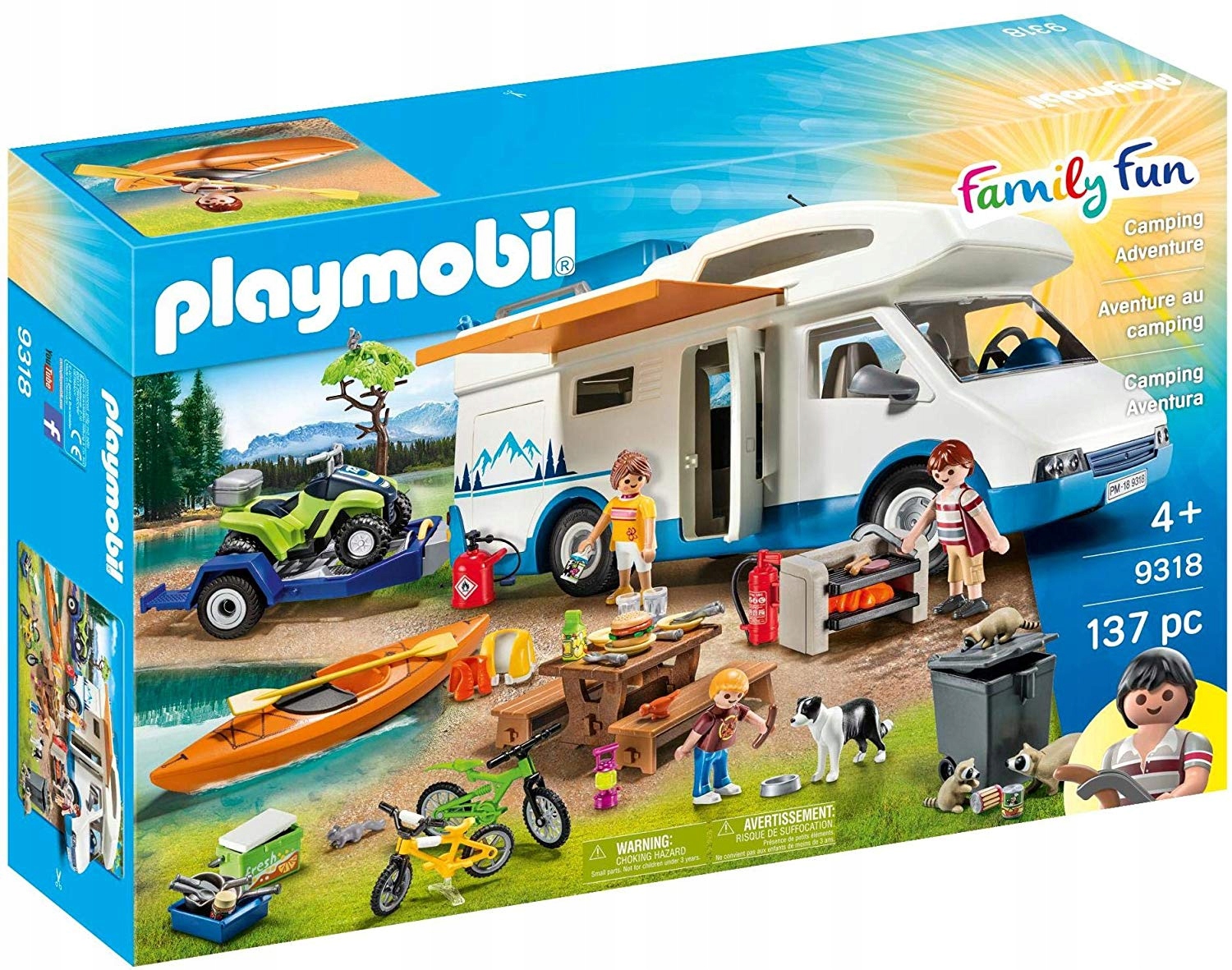 Playmobil Family Fun Camping Adventure 9318