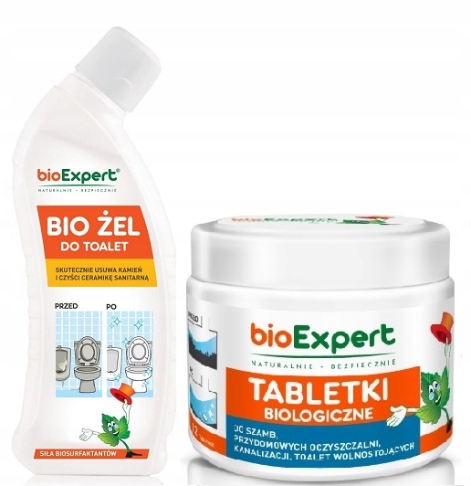 

Tabletki Biologiczne Bioexpert Bakterie +żel Wc Gr