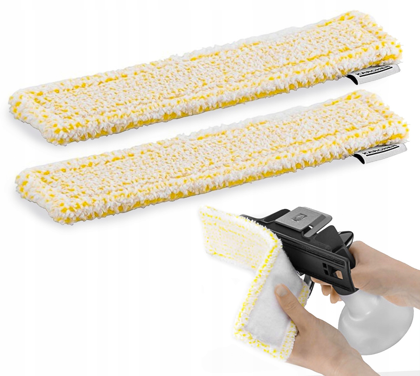 

2x Wv Pad Powłoczka Mikrofibra Karcher WV2 WV5 WV6