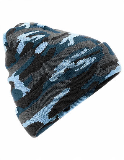 

Czapka Męska Damska Moro Beanie Zimowa Militarna