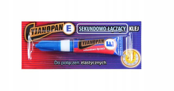 

Klej Cyjanopan E Do Połączeń Elastycznych 2g