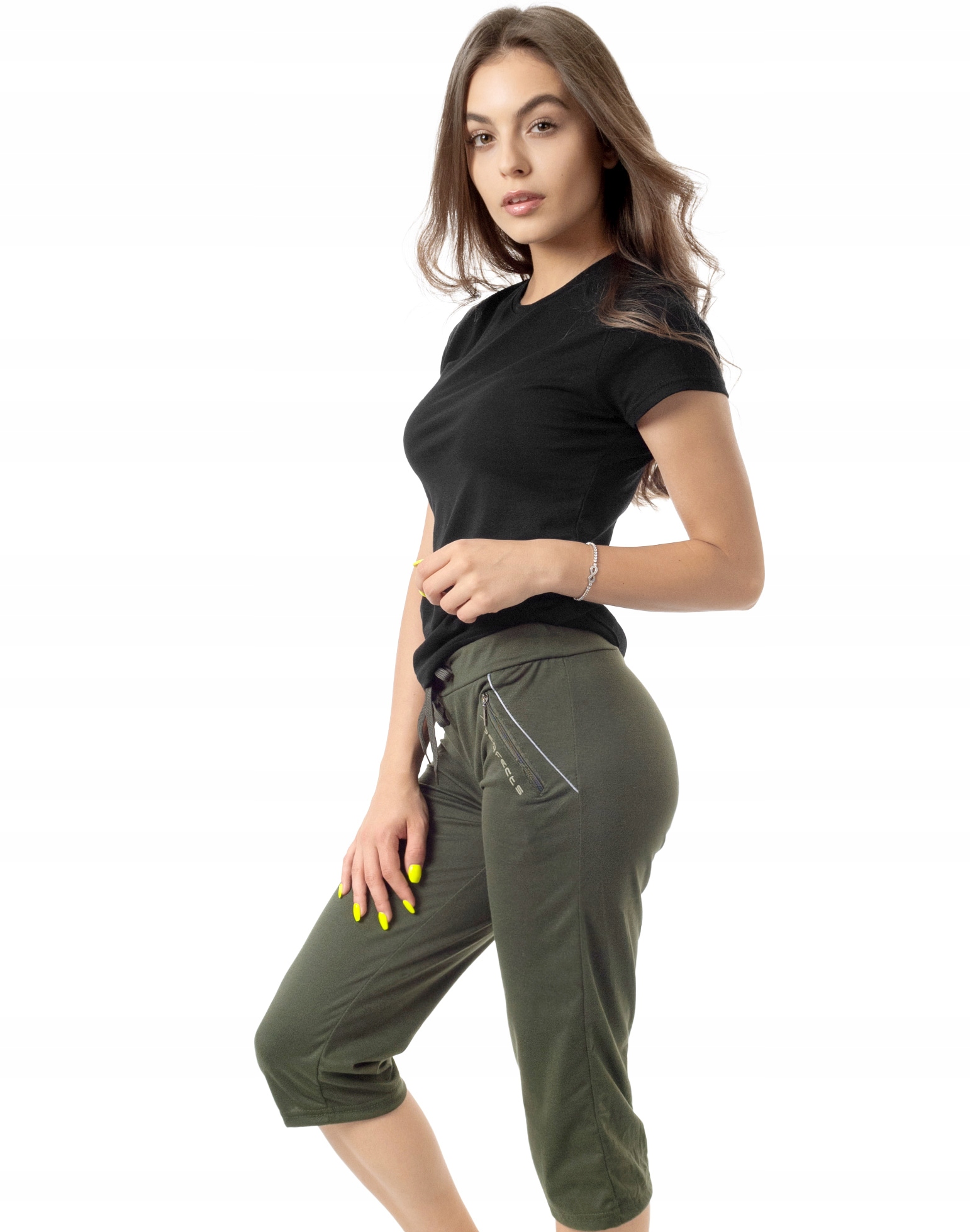 

Rybaczki Capri Krótkie Spodenki Damskie 815-09 XL
