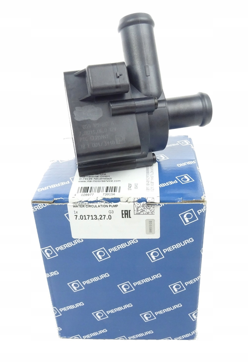 7.01713.27.0 - PIERBURG ВОДЯНИЙ НАСОС WEBASTO 059121012A 7.01713.27