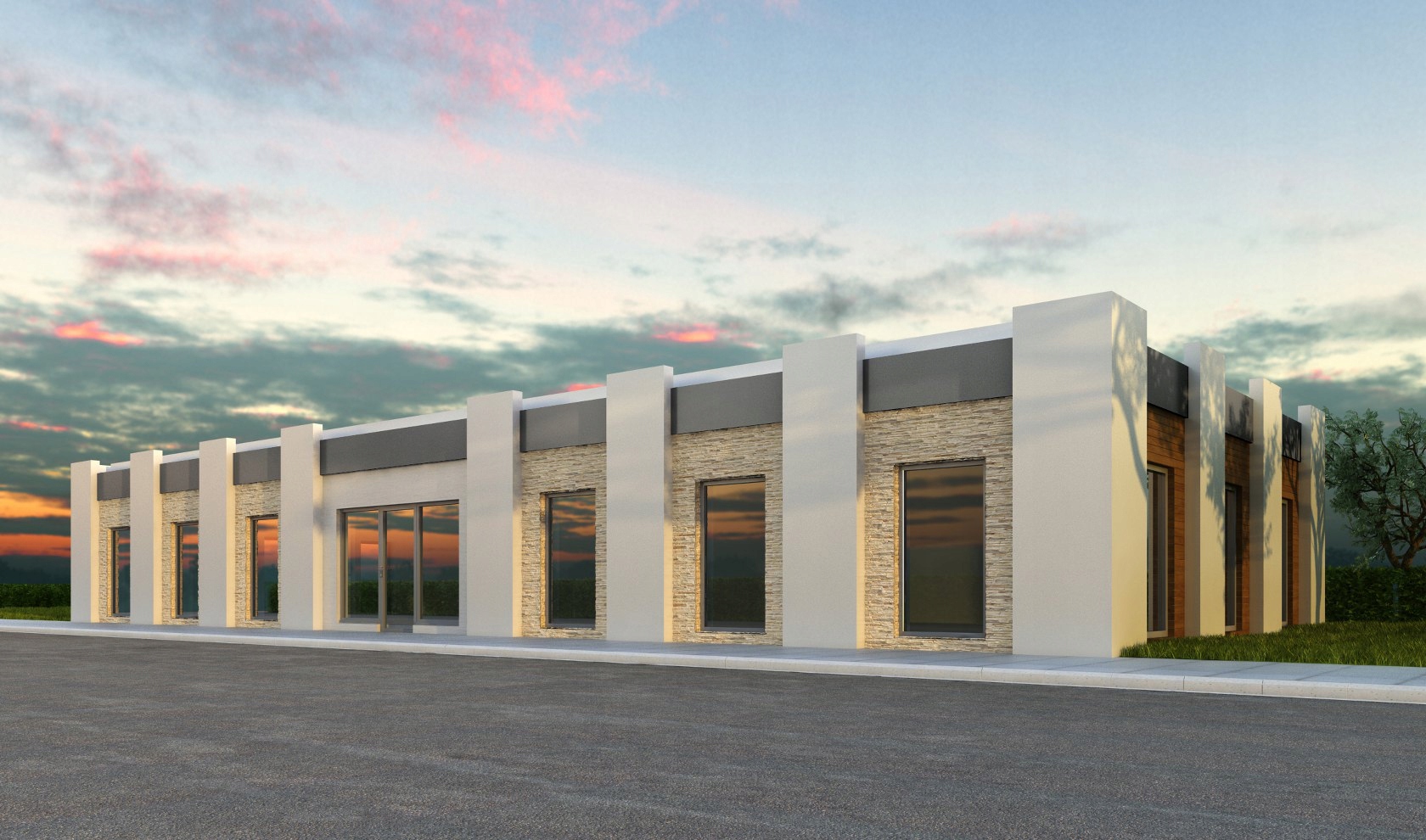 SZYM-BUD Pawilon kiosk kontener handlowy biurowy