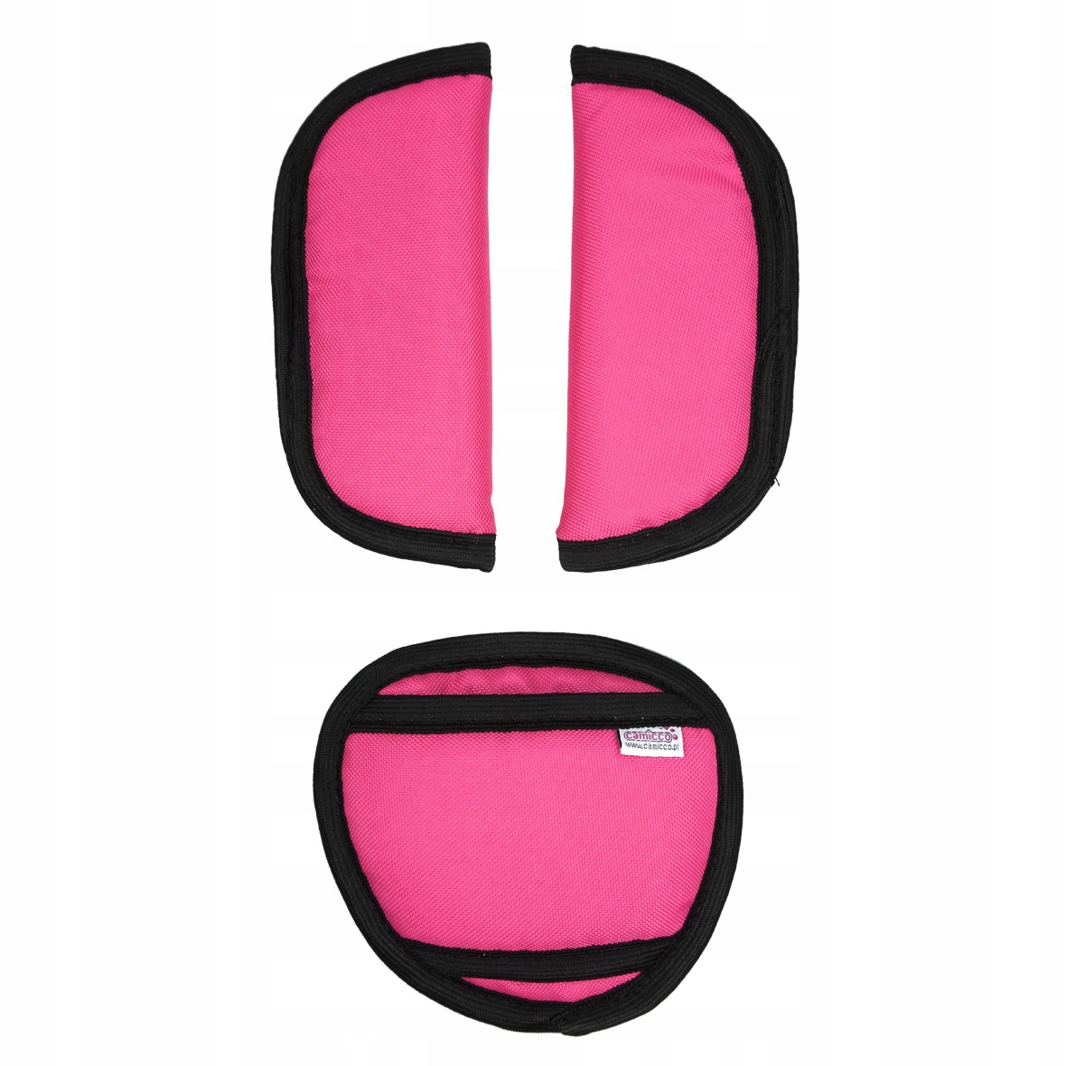 Pokrowiec nakładka osłonka na pasy trzypunktowe Kolor różowy