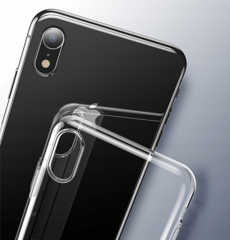 

Baseus Przezroczyste Mocne Etui Żelowe Iphone Xr