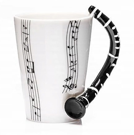 

Kubek Muzyka Ucho Klarnet Z Klarnetem Pudełko