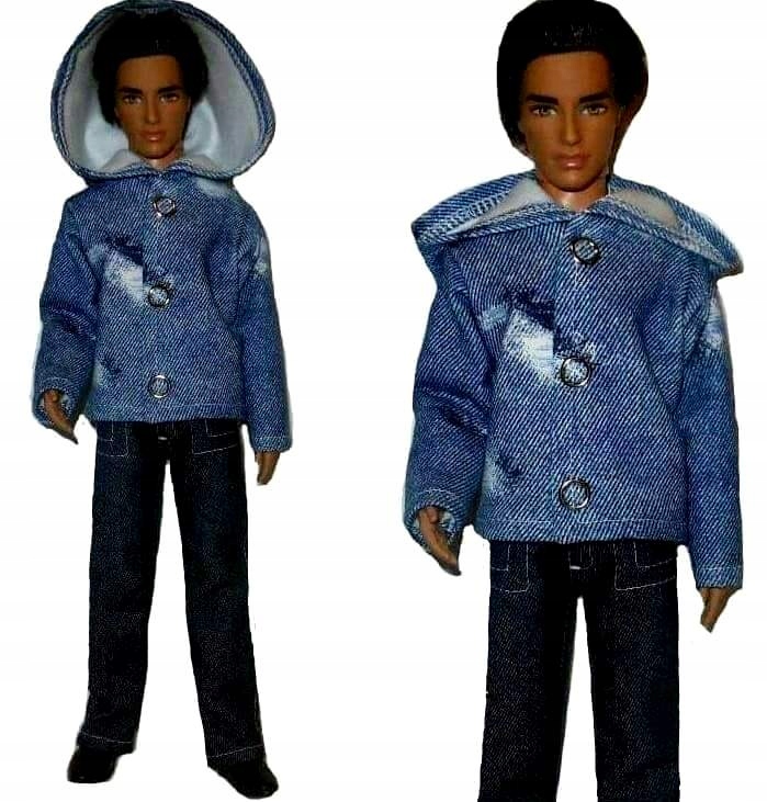 

Ubranka dla lalek Kurtka z kapturem