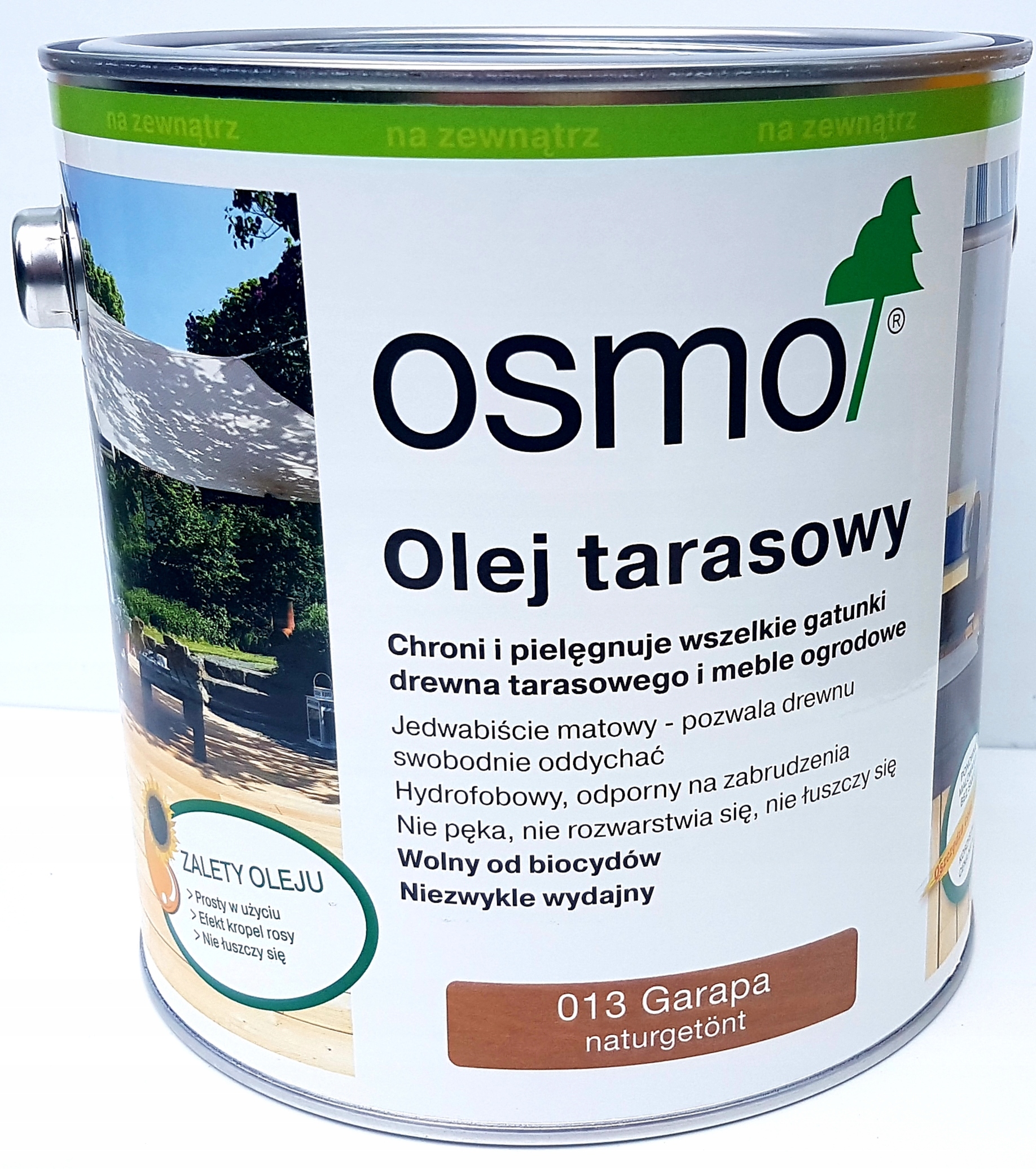 

Osmo 013 Olej Tarasowy 2,5l Garapa