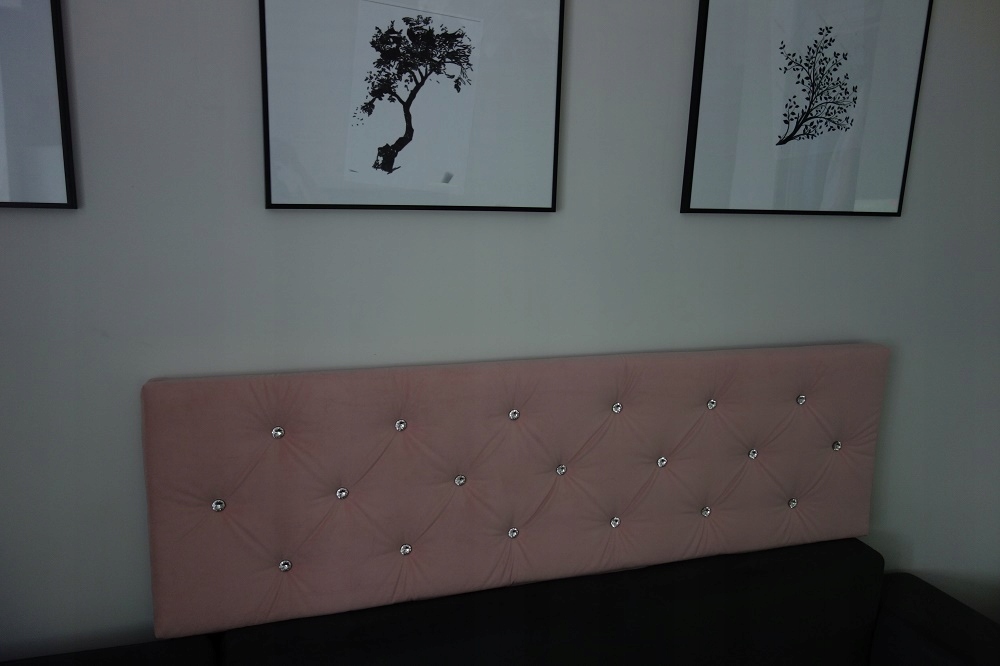 poduszka na siedzisko z kryształami na wymiar Kolor mebla inny kolor