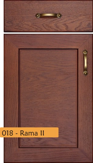 "Rama II", fronty fornirowane