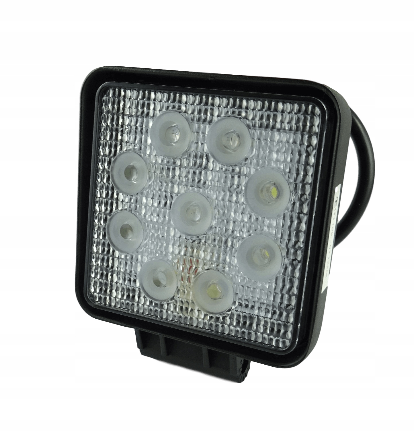 Kwadratowa Lampa robocza 9x LED - aluminiowa 2100L, 10-30W, IP67 Numer katalogowy części 62