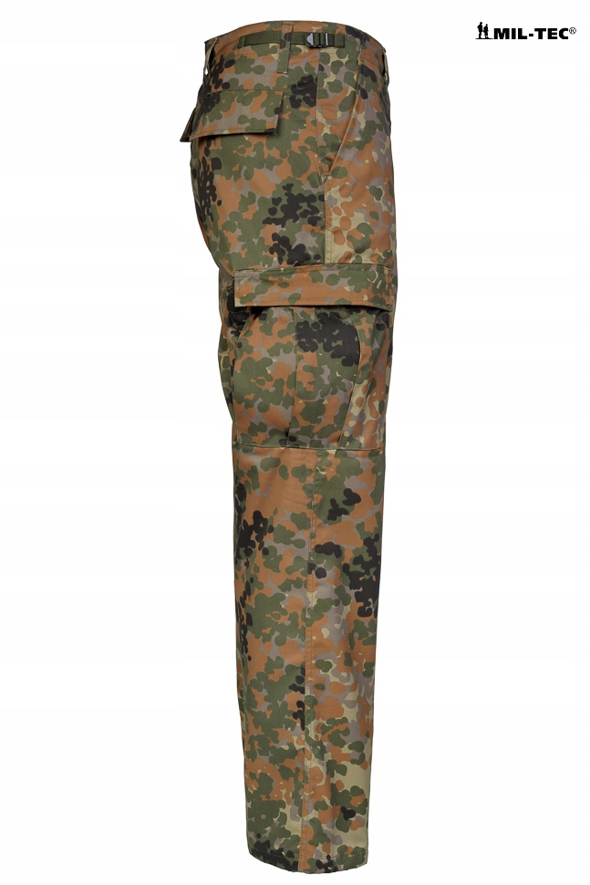 Wojskowe SPODNIE BDU RANGER Moro FLECKTARN - XXL Zapięcie guziki