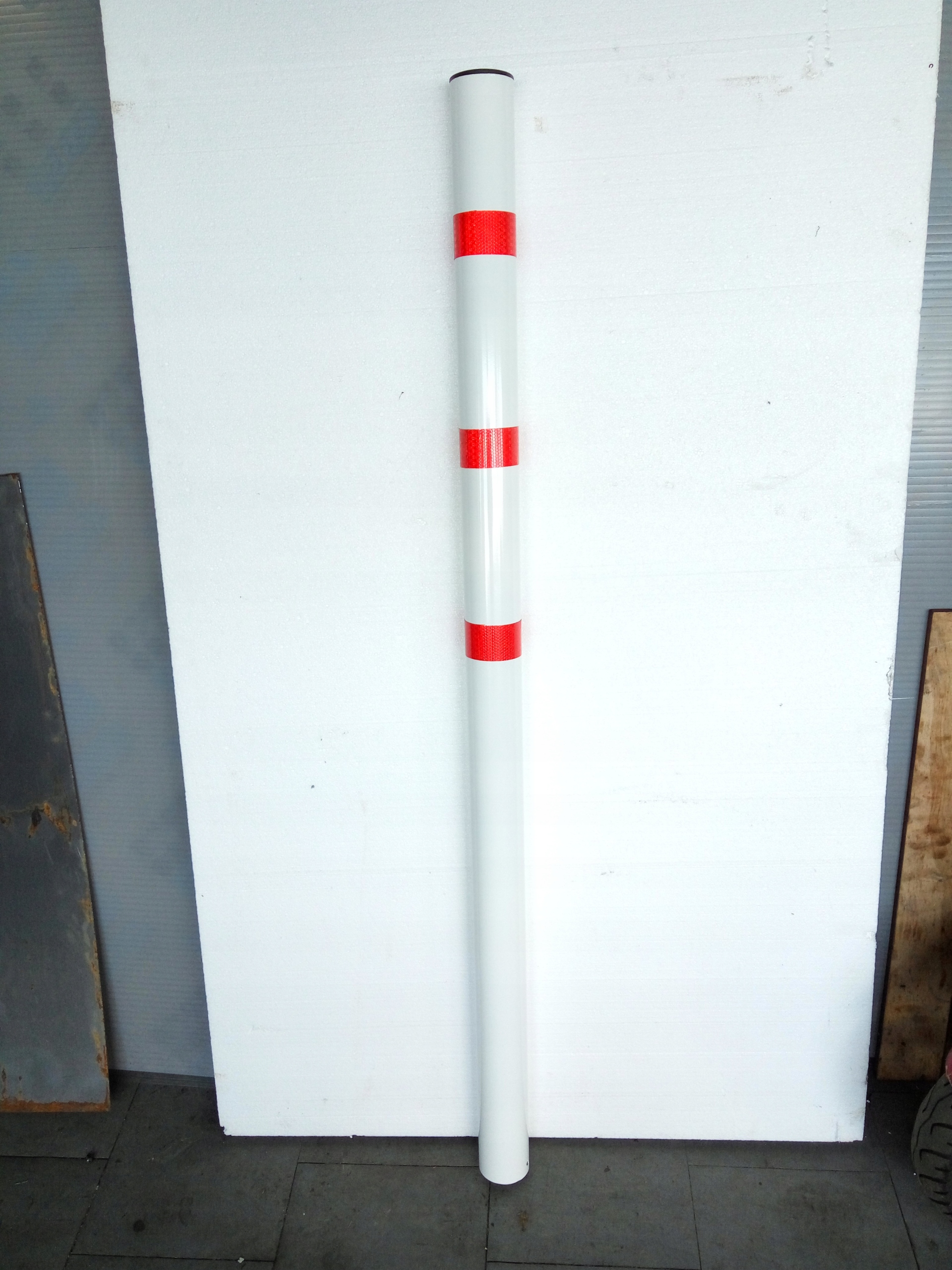 Výstražný Sloupek Parkovací Sloupek FI76 MM 150 CM