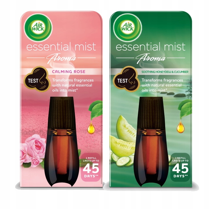 

Air Wick Essential Mist Róża + Melon 2 x Wkład