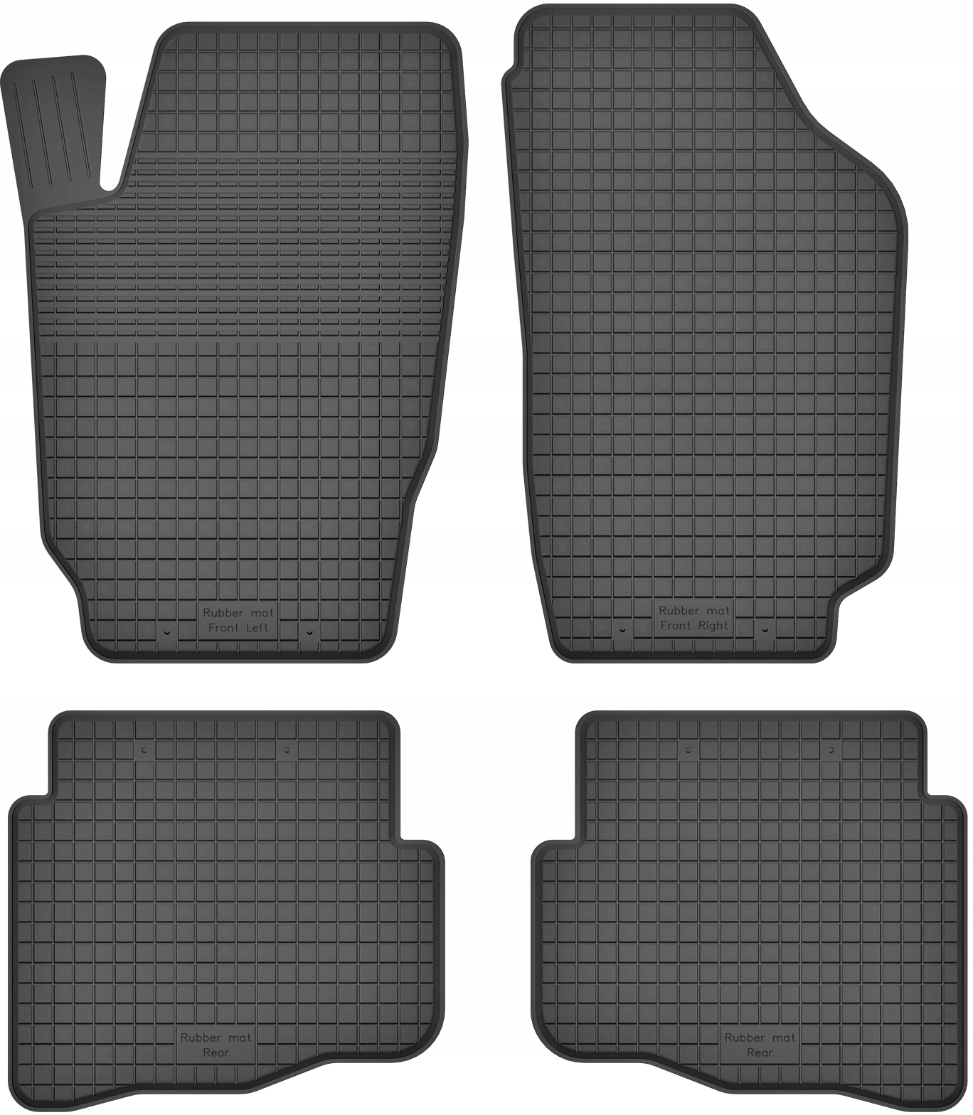 

Dywaniki gumowe korytkowe do Skoda Fabia I 1 99-08