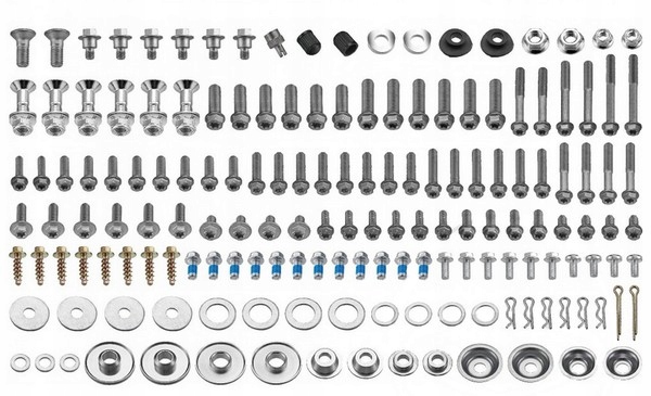 ZESTAW SRUB SRUBY 160 SZT KTM SX 125 150 200 250
