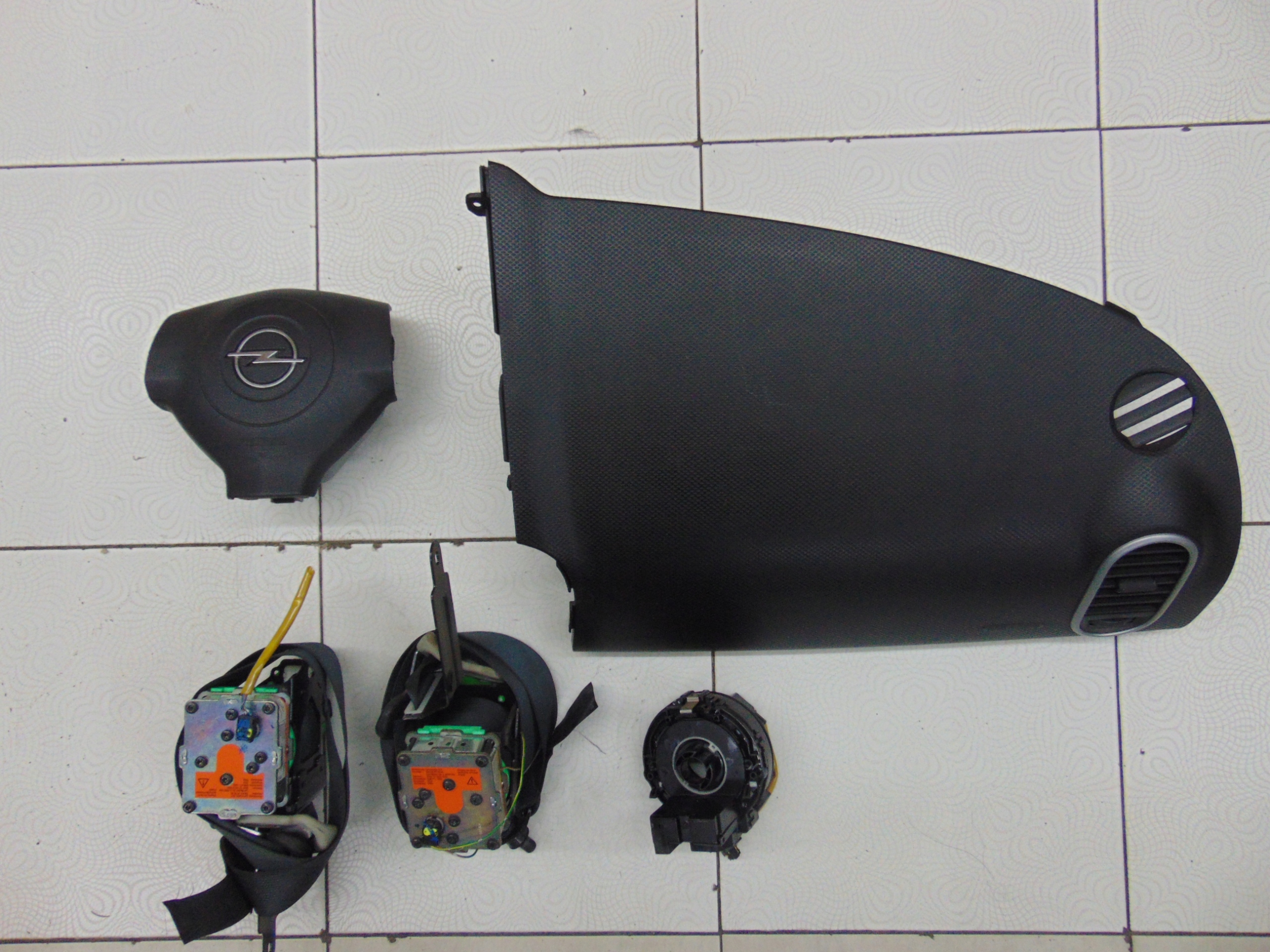 подушки безопасности opel Agila B II 2