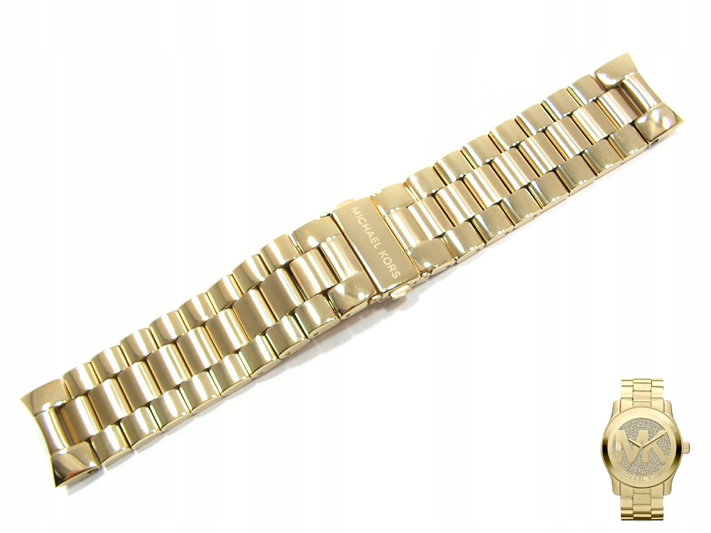 Náramek na hodinky Michael Kors MK5706 ve zlaté barvě