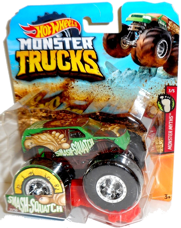 

Autko Smash-Squatch Monster Trucks Auta Hot Wheels