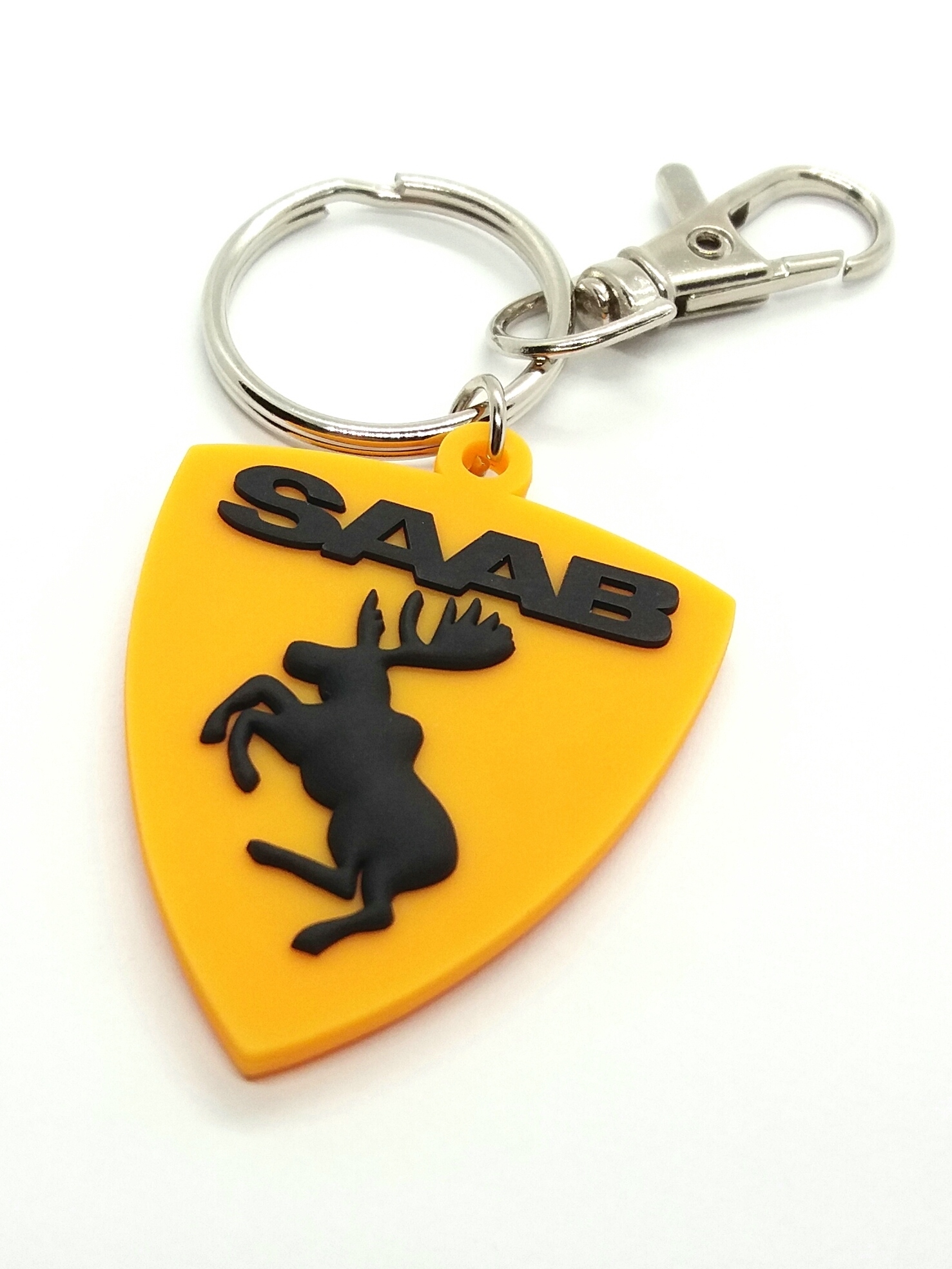 

Brelok Saab 9-3 aero emblemat łoś z naklejki 9-5