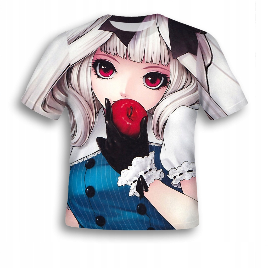 

Koszulka Fulprint Anime Z Jabłkiem XXL Fitness Pl