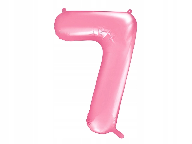 

Balon foliowy Cyfra 7 różowa 86 cm