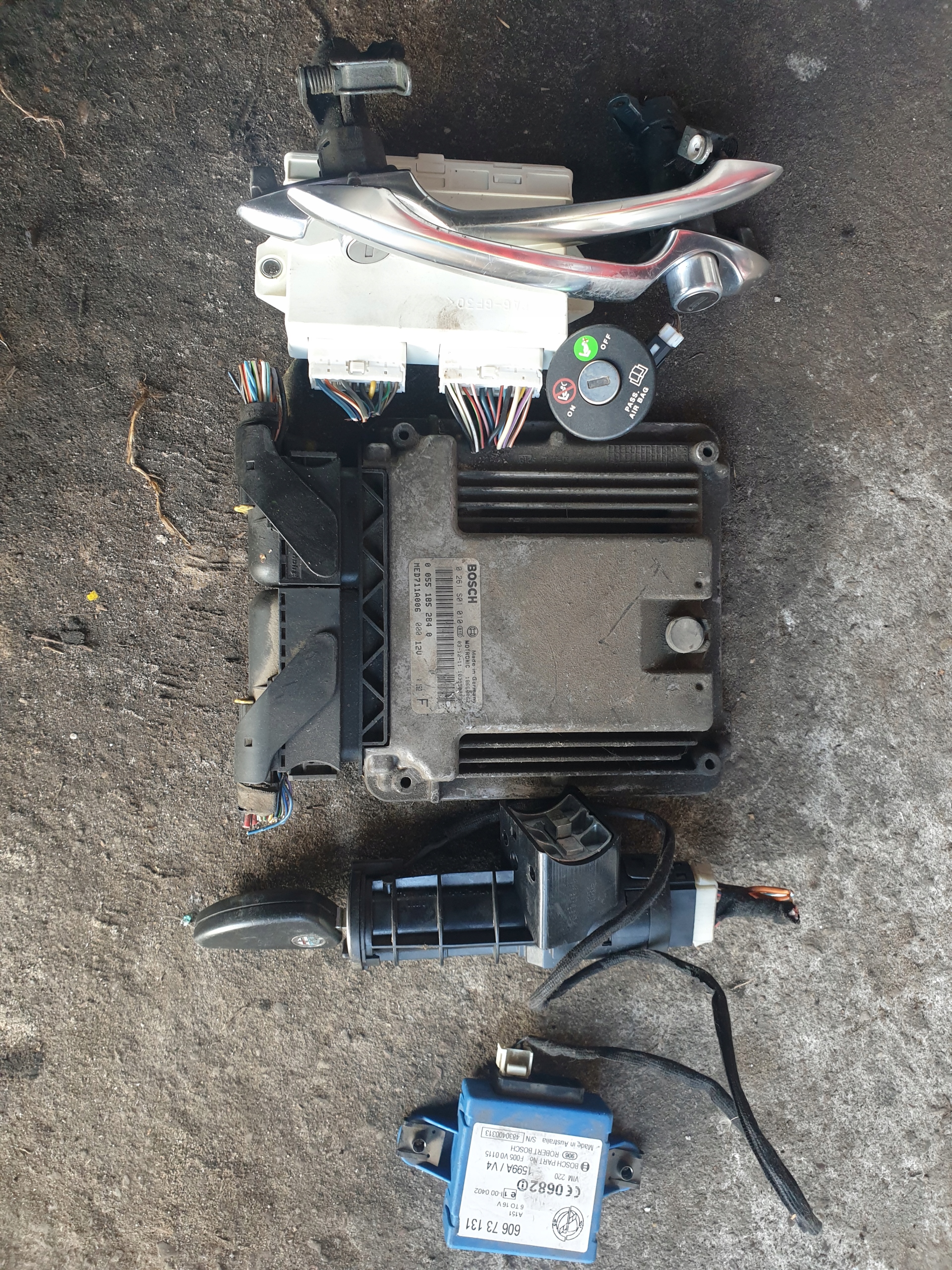 0261S01010 - КОМП'ЮТЕР IMMO ПЕРЕМИКАЧ ALFA ROMEO 156 2.0 JTS