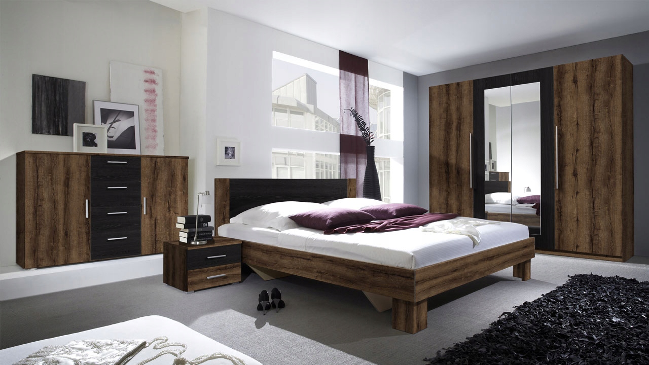 

meble do sypialni zestaw łóżkiem 160x200 cm szafa