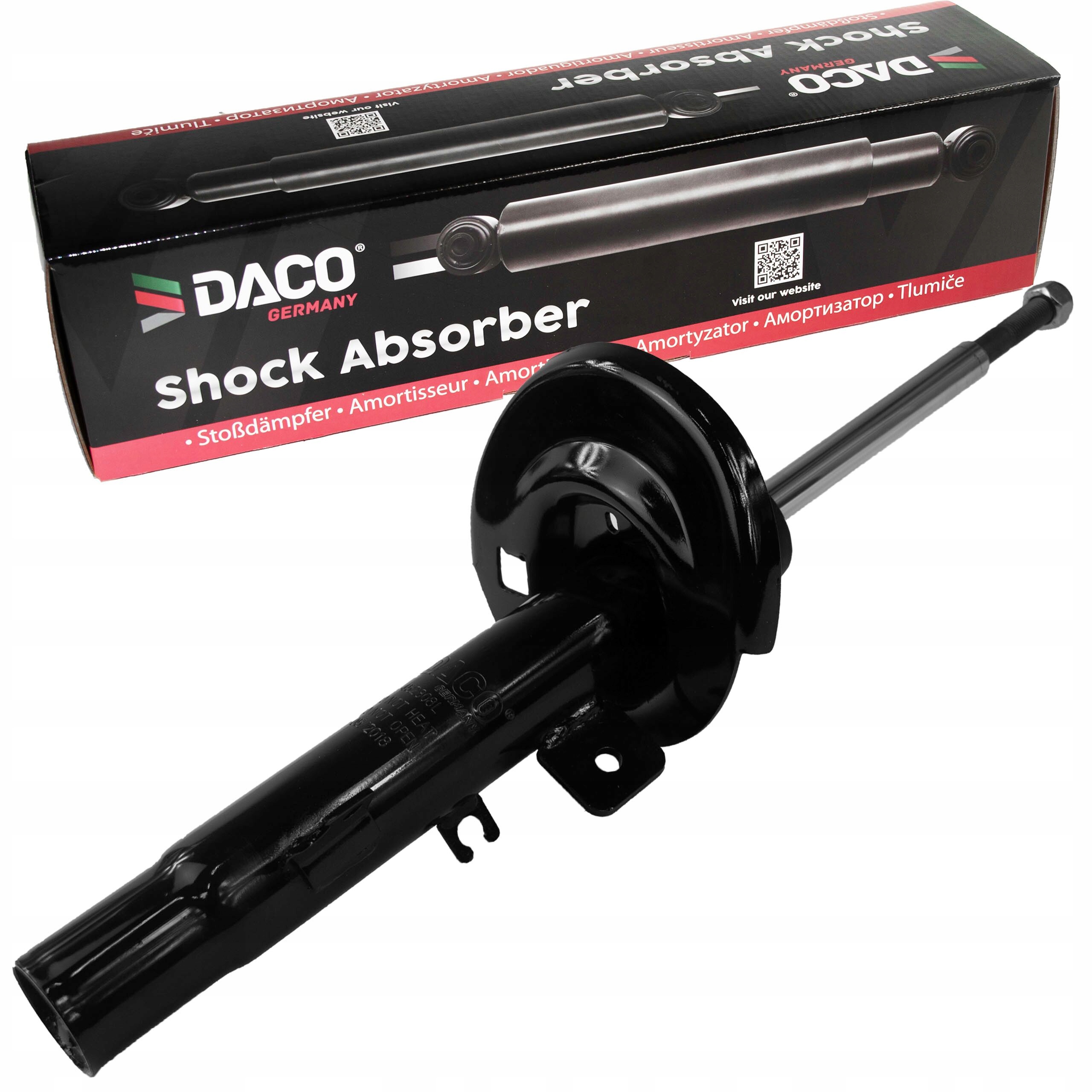 452808L - Амортизатор DACO передний Peugeot 207 2006-47mm