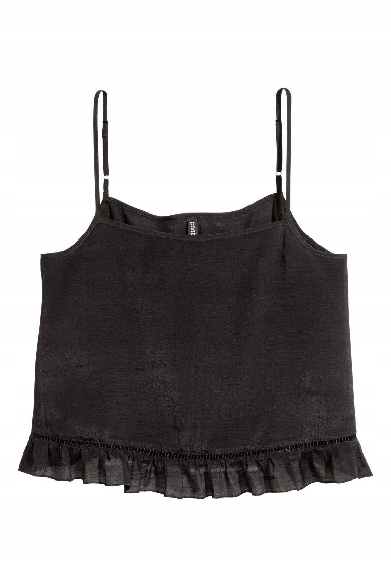 

H&m Szeroki top na ramiączkach rozm.34, Xs