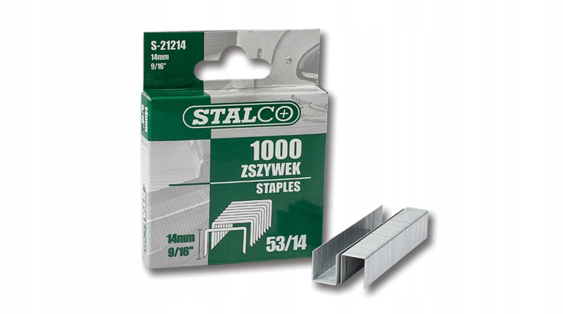 

Zszywki Tapicerskie 6mm 1000 Szt. Stalco