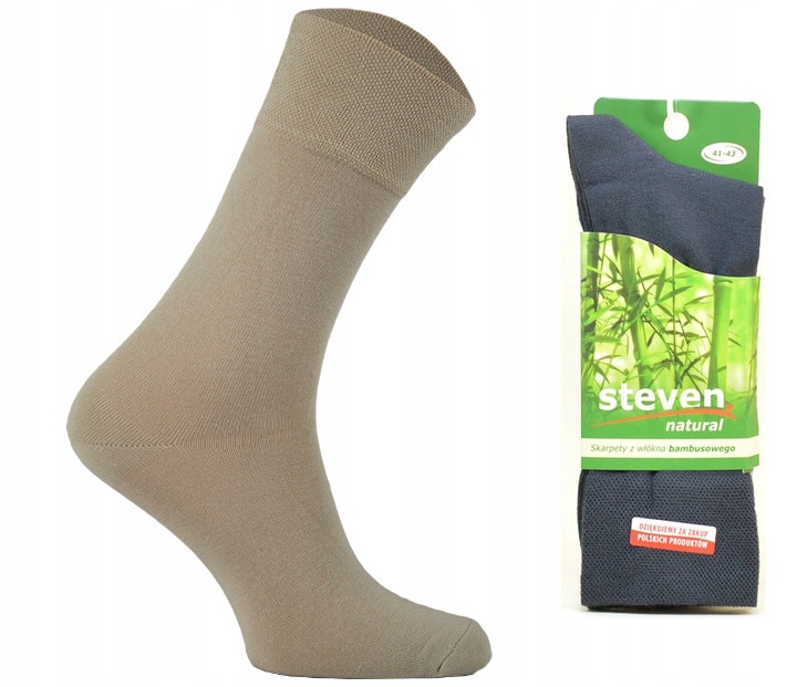 

Skarpety Bambusowe Steven komfortowe fresh ln38-40