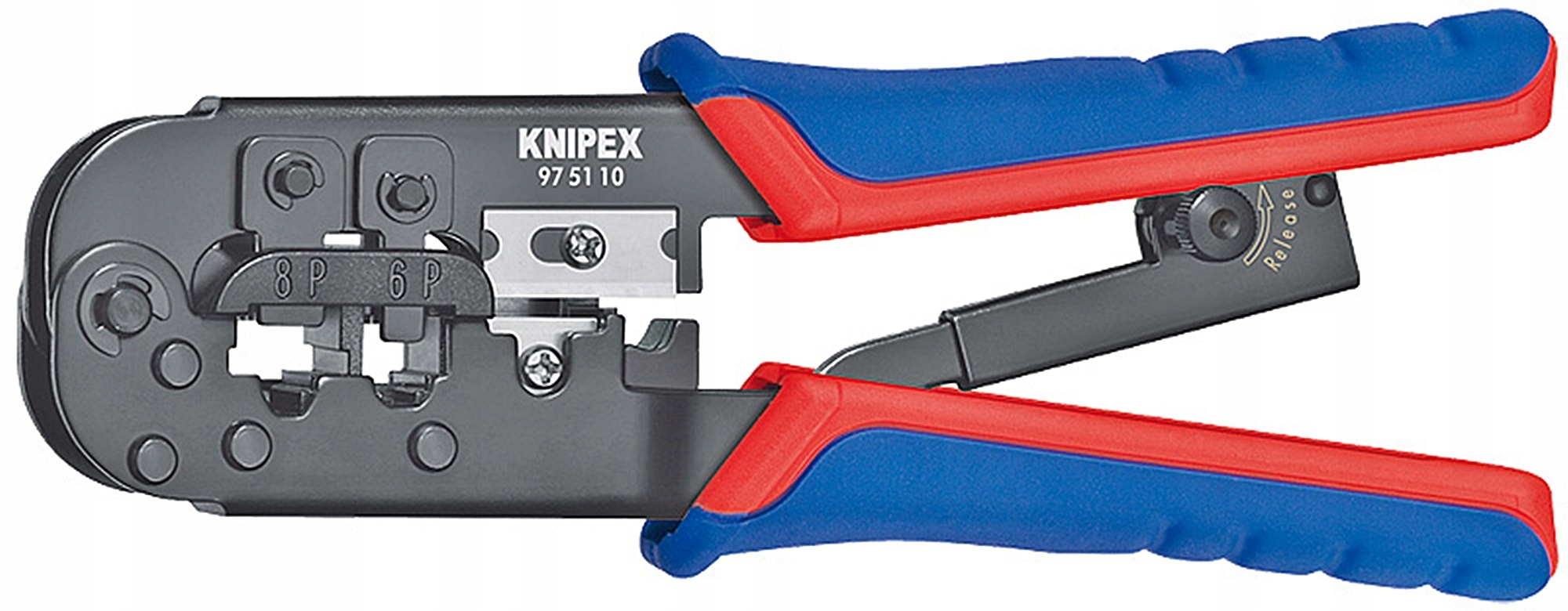 Knipex 97 51 10 Krimpovací kleště pro kroucení RJ45 RJ12