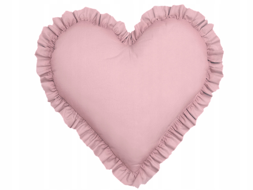 Подушка Декоративная с ОБОРКАМИ СЕРДЦЕ или ЯСИК