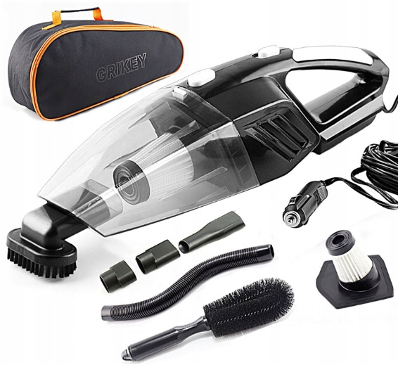 Портативний автомобільний пилосос 12V 140W 5000PA