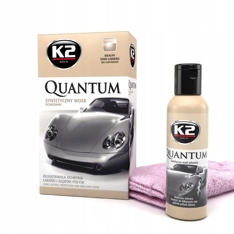 

K2 Quantum Wosk Syntetyczny 140G Mikrofibra