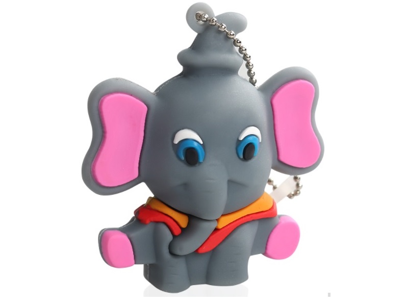 

Pendrive Usb 8 Gb Słoń Słoniątko Ssak Zwierze