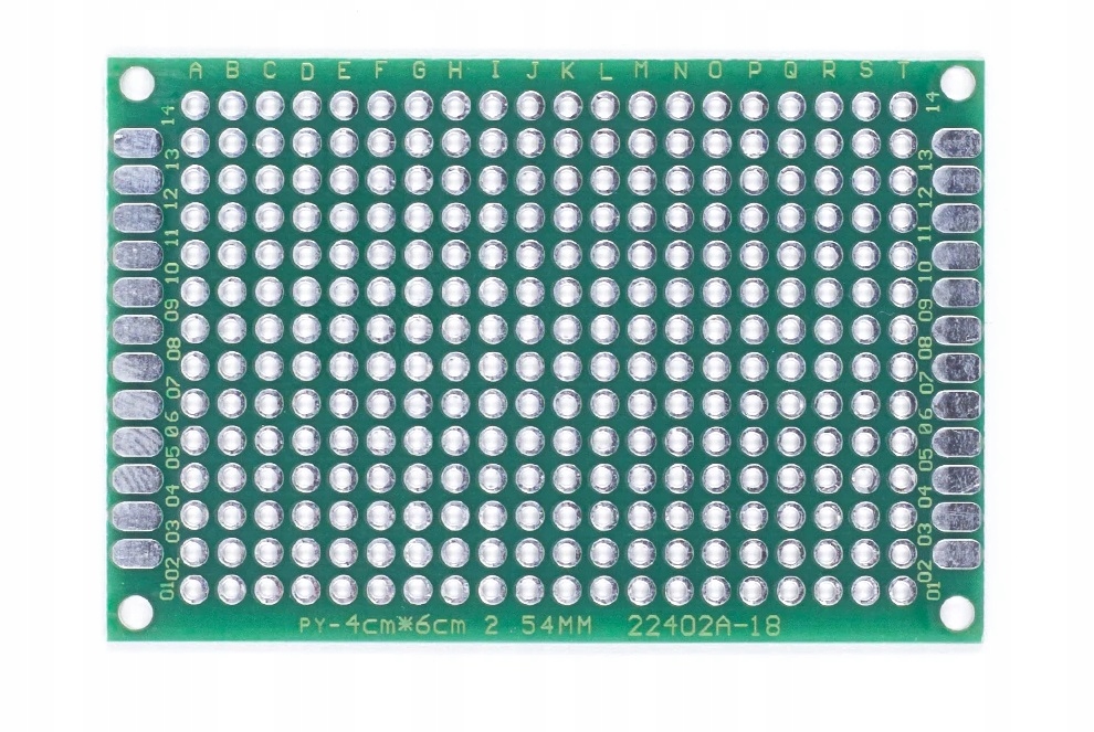 

Płytka Pcb prototypowa dwustronna 4x6cm