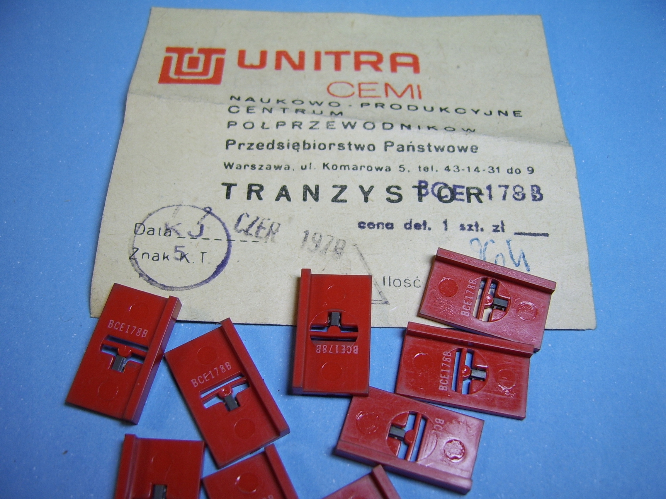 [10szt] BCE178B Smd Pnp Tranzystor SOT23 Cemi