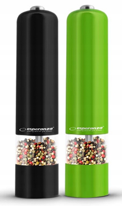 ZESTAW 2 x ELEKTRYCZNY MŁYNEK DO PIEPRZU I SOLI