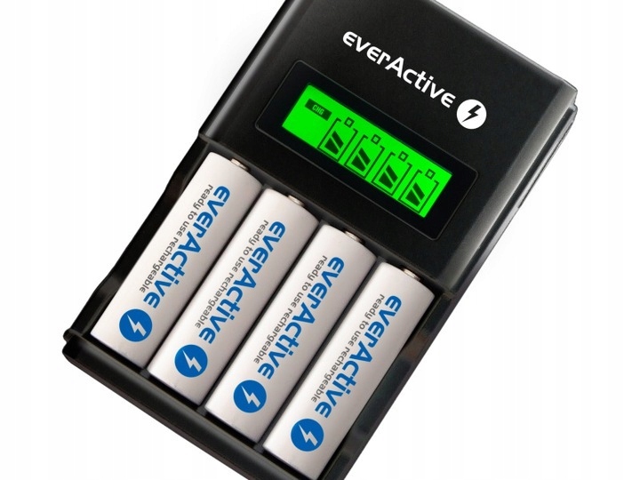 ŁADOWARKA DO AKUMULATORÓW BATERII AA I AAA R03 R06 R3 R6 Ni-MH UNIWERSALNA Stan opakowania oryginalne