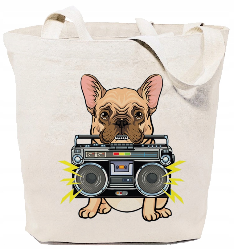 Torba bawełniana z Twoim nadrukiem ekologiczna HIT Kolor wielokolorowy