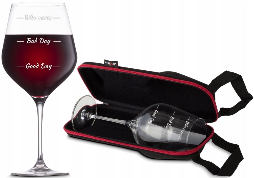

Kielich Kieliszek Gigant Duży Na Wino Etui