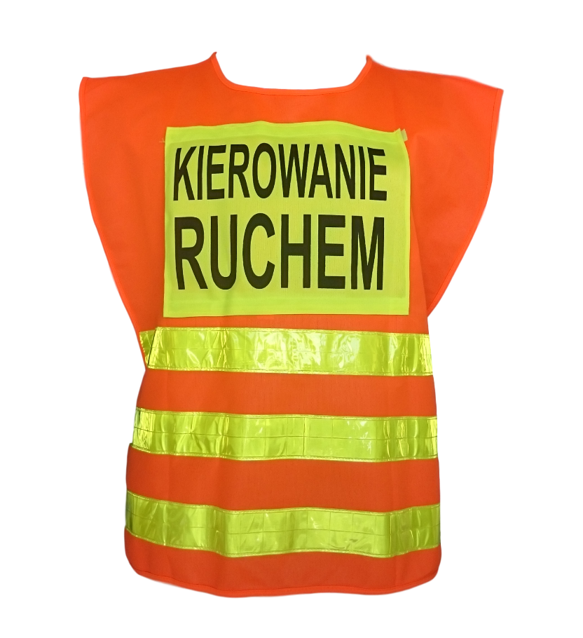 

Kamizelka Narzutka Kierowanie Ruchem Odblaskowa