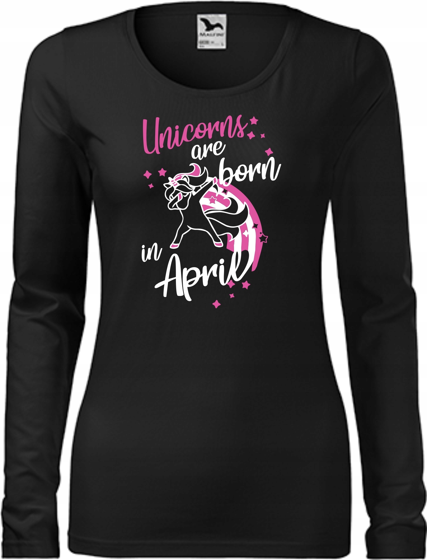 

Bluzka Prezent Urodziny Unicorns are born in April