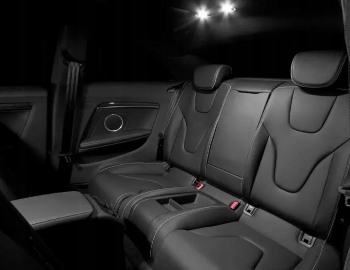 AUDI A5 Zestaw LED do wnętrza 12szt 6000K biel Rodzaj LED