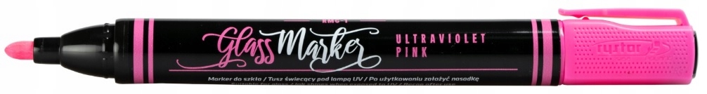 Marker pisak kredowy do szyb Rystor RMG-1 różowy