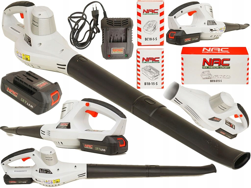 NAC DMUCHAWA AKUMULATOROWA liści BB18 Li-Ion 18V