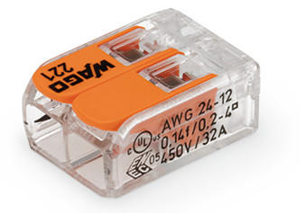 

Wago Szybkozłączka złączka uniwersalna 2x4mm 1szt